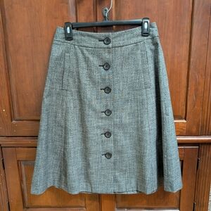 Banana Republic Button-Front Skirt